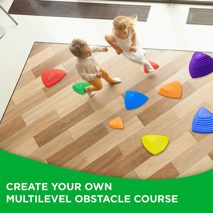 Sunny & Fun Sunny and Fun Balance Stepping Stones Obstacle Course